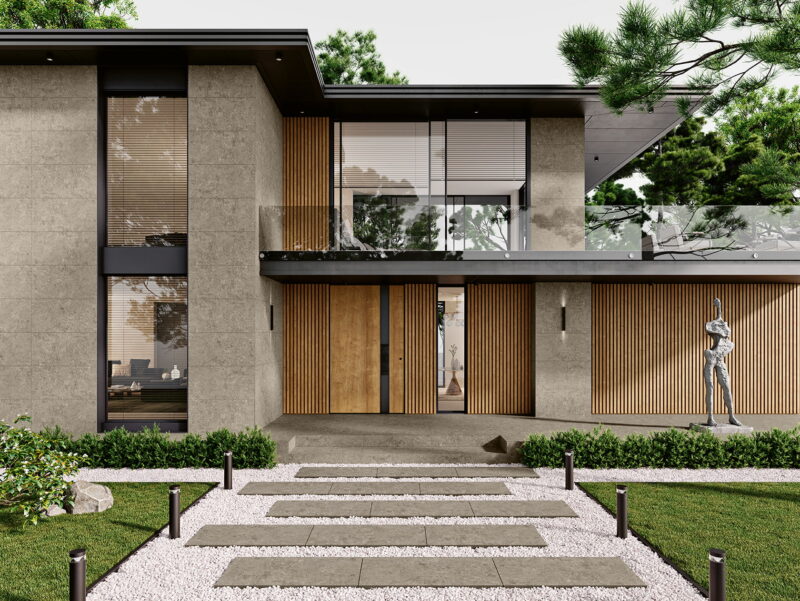 Pure Stone Margres Grey Fachada